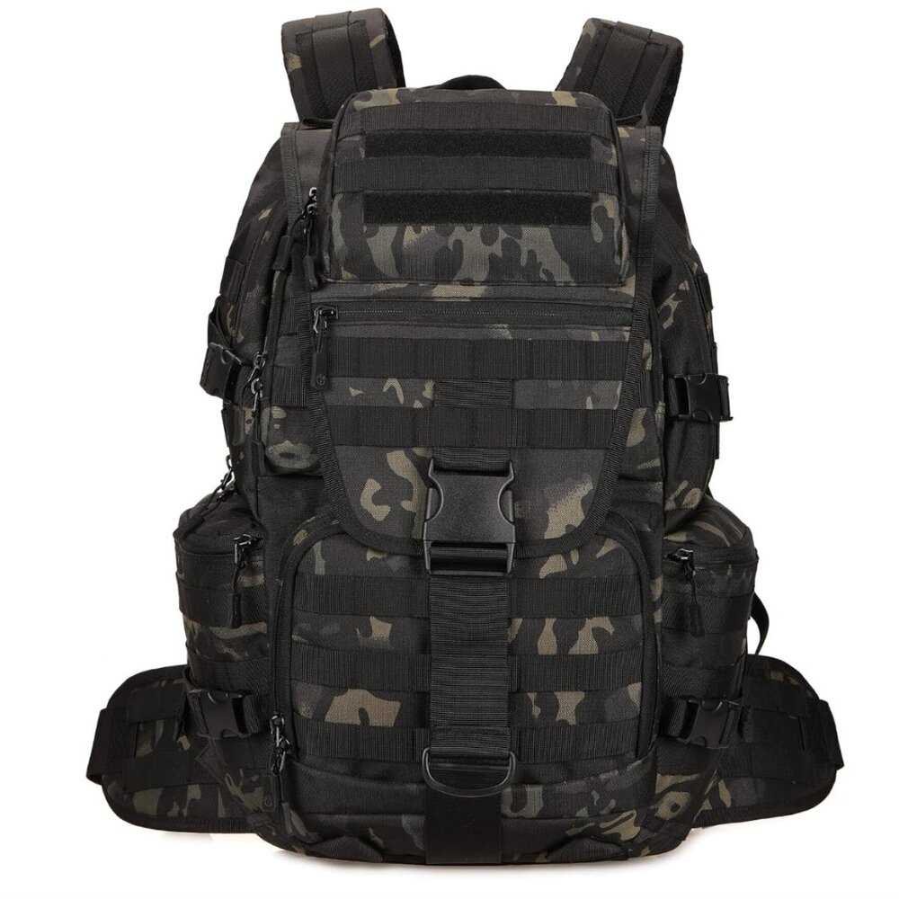 50L Military Tactical Backpack Hiking Waterproof Backpack Large Military Pack 3